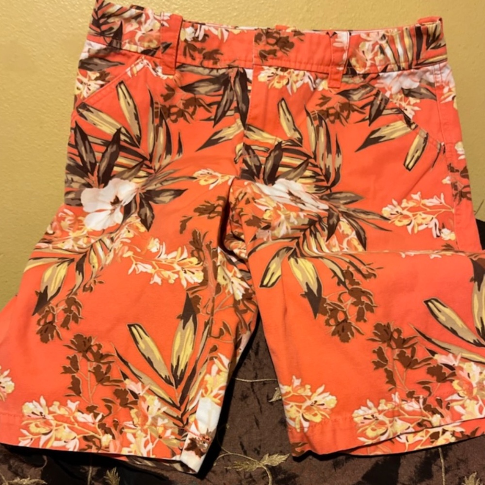 Orange shorts